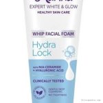 Review Marina Expert White & Glow Whip Facial Foam Hydra Lock