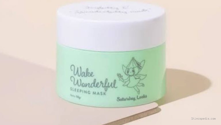 Review Saturday Looks Wake Wonderful Sleeping Mask, Ampuh?