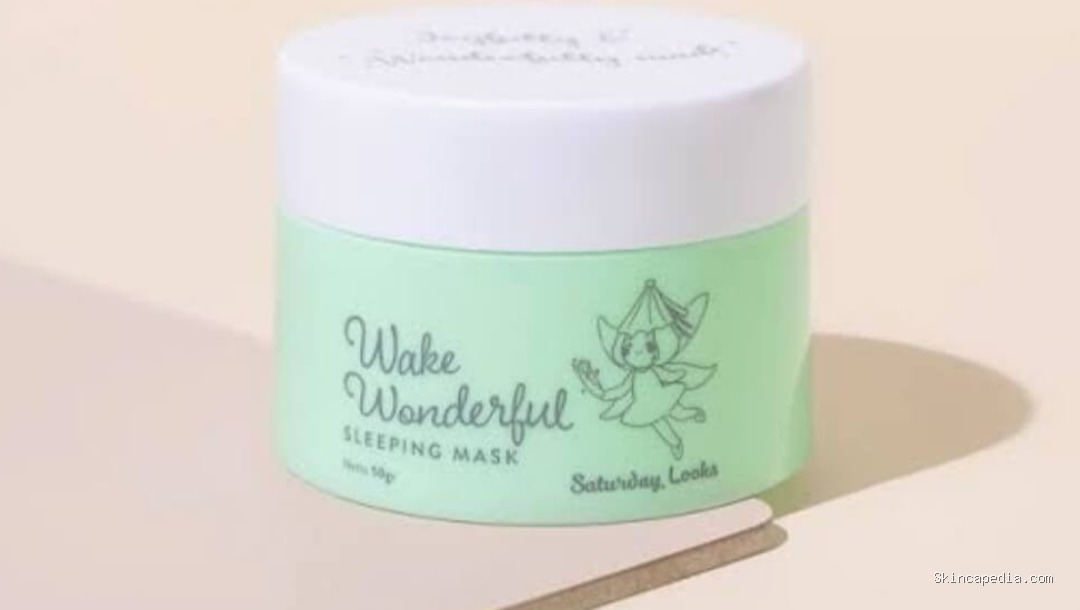 Review Saturday Looks Wake Wonderful Sleeping Mask, Ampuh?
