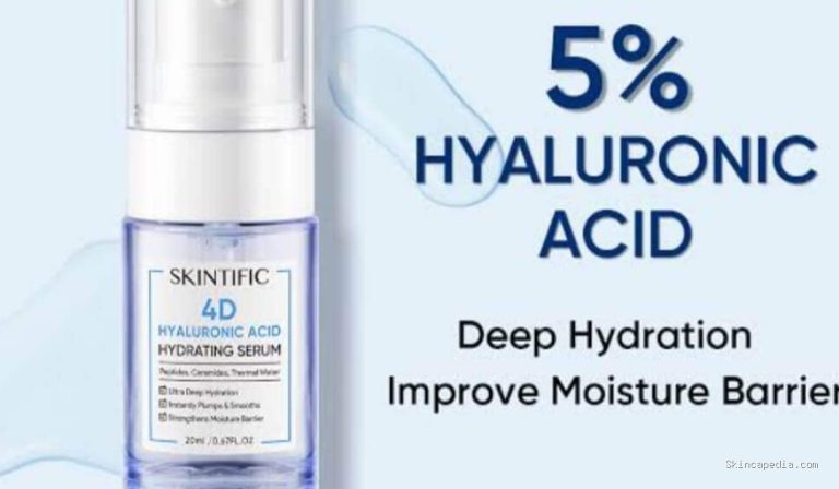Review SKINTIFIC 4D Hyaluronic Acid Hydrating Serum: Apakah Bagus?