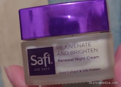 Safi Age Defy Renewal Night Cream: Cek Ingredients Rahasia