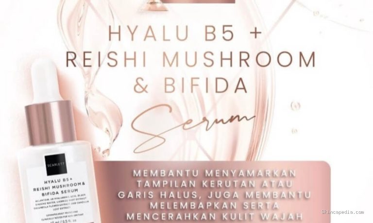 Scarlet Age Delay Serum: Reishi & Bifida, Rahasia Kulit Awet Muda