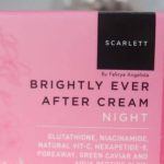Scarlett Brightly Ever After Night Cream: Ingredients Rahasia Wajah Cerah