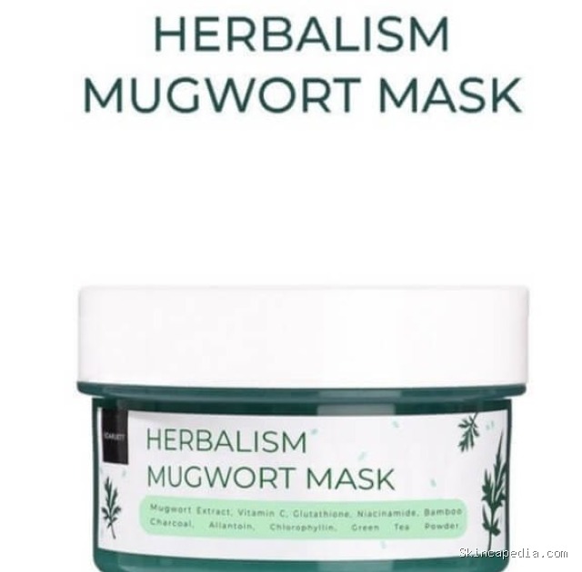 Scarlett Herbalism Mugwort Mask: Cek Ingredients & Manfaatnya