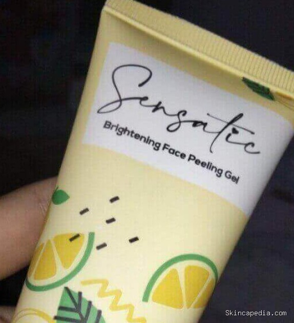 Sensatic Brightening Face Peeling Gel: Cek Ingredients Rahasianya