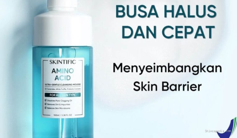 SKINTIFIC Amino Acid Cleansing Mousse: Rahasia Kulit Bersih