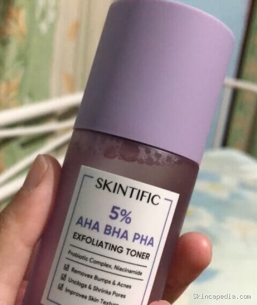 Skintific Exfoliating Toner: Cek Ingredients & Manfaatnya