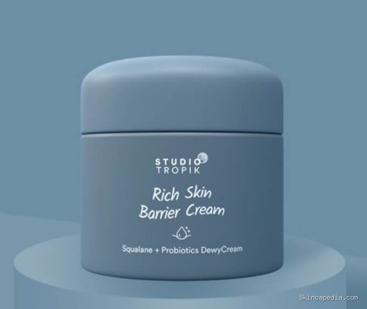Studio TropiK Rich Skin Barrier Cream: Cek Ingredients Rahasia Kulit Sehat