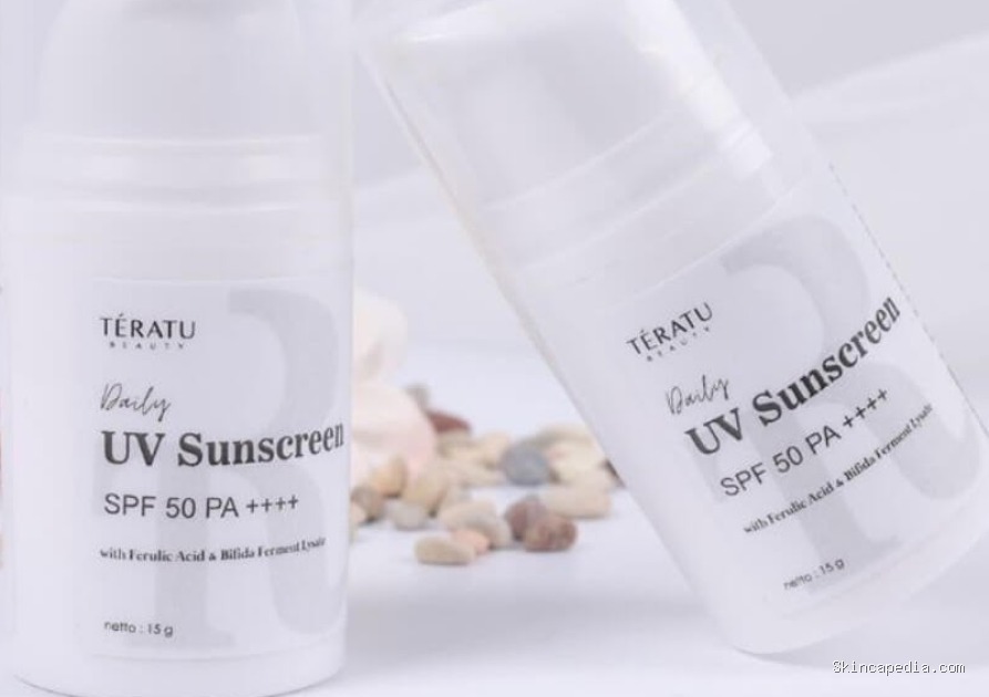 Teratu Beauty Sunscreen SPF 50 PA++++: Cek Ingredientsnya!