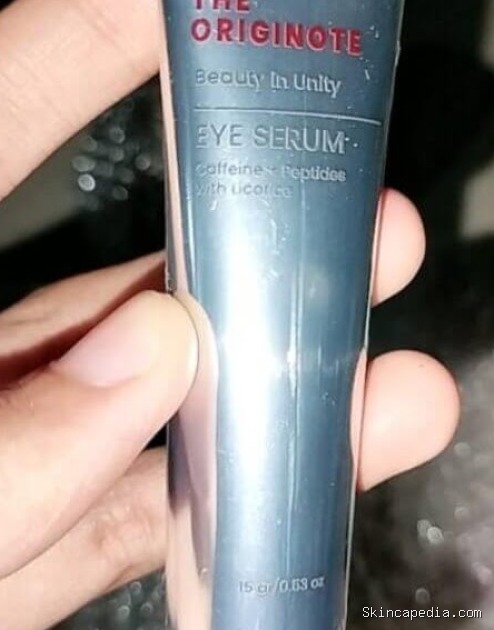 The Originote Eye Serum: Cek Ingredients & Manfaatnya!