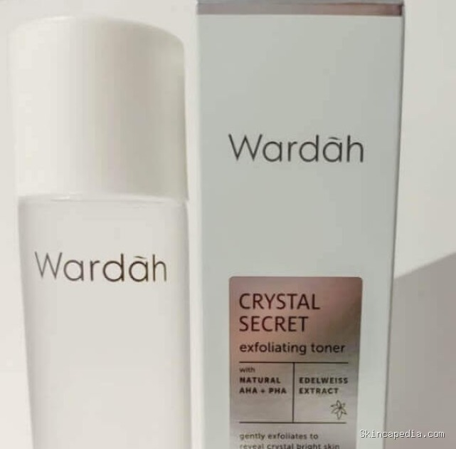 Wardah Crystal Secret Exfoliating Toner: Cek Ingredients Lengkap