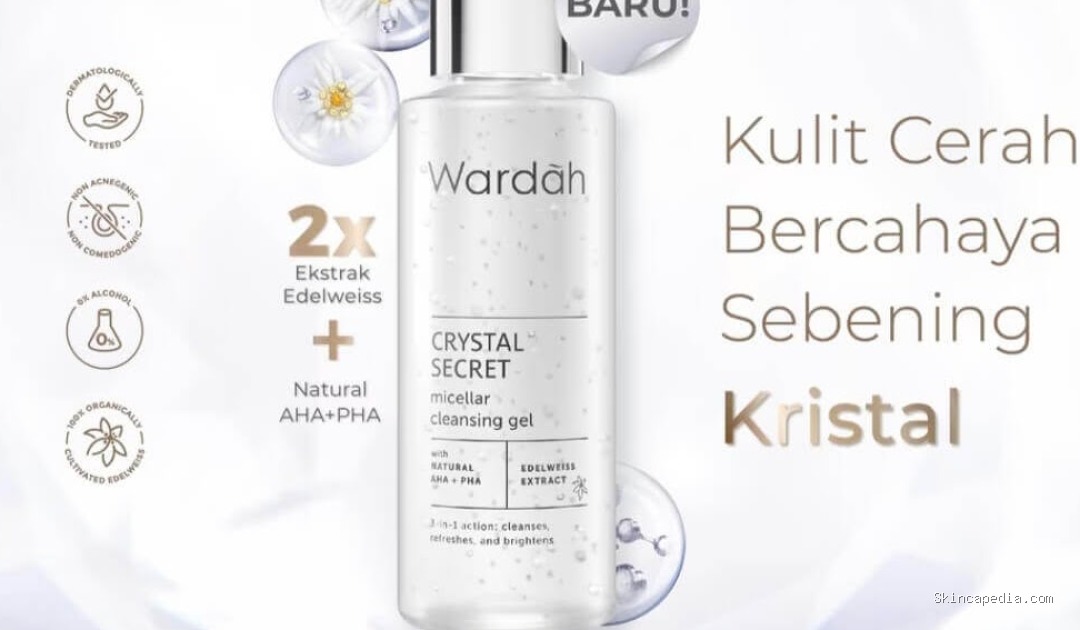 Wardah Crystal Secret Micellar Cleansing Gel: Cek Ingredients!