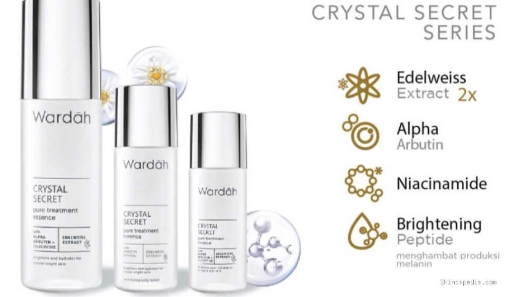 Wardah Crystal Secret PTE: Cek Ingredients Ampuh!