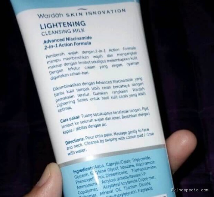 WARDAH Lightening Cleansing Milk: Cek Ingredients & Manfaatnya!
