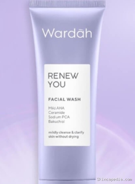 Wardah Renew You Anti Aging Facial Wash: Formula Baru & Ingredients