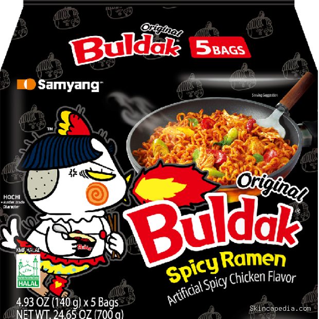 Samyang Buldak, mi instan terbaik di dunia versi Smarter Ranking/Foto: Dok. Official Website Samyang Samyang Buldak masuk tiga besar mi instan terbaik di dunia karena menawarkan sensasi pedas ekstrem, cita rasa umami yang kuat, serta tekstur mi yang lembut dan kenyal.