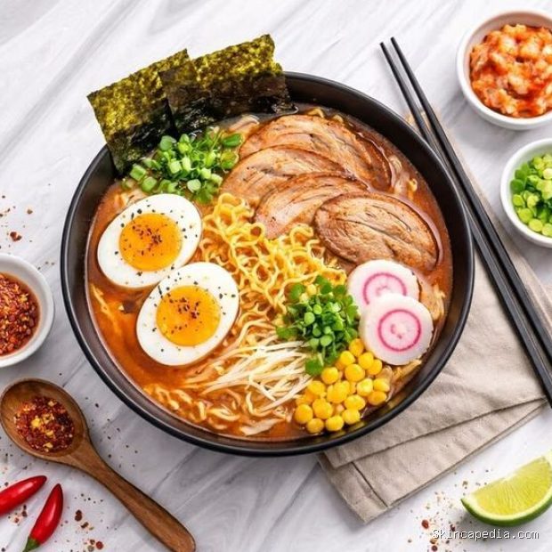 Olahan mie khas Jepang yakni Ramen adalah makanan yang wajib dicoba karena kuahnya yang menyimpan rasa kaya disertai dengan beragam hidangan pendamping.