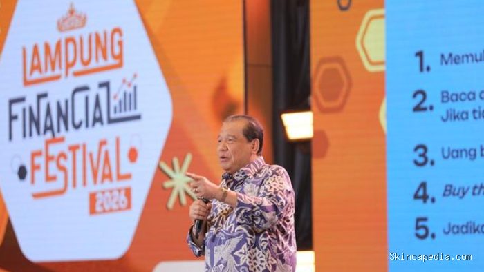 Chairul Tanjung di Lampung Financial Festival 2026 Chairul Tanjung di Lampung Financial Festival 2026