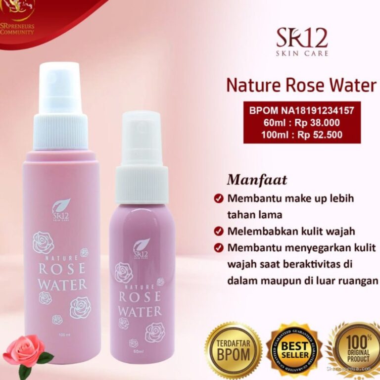 Photo by shopee.co.id - Manfaat Rose Water untuk Menjaga Kelembapan dan Kesegaran Wajah