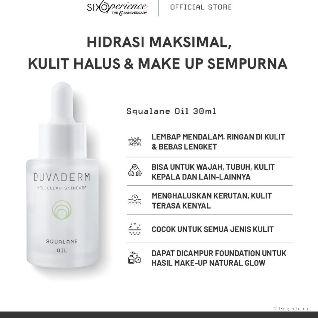 Photo by shopee.co.id - Manfaat Squalane untuk Kulit Wajah dan Cara Menggunakannya
