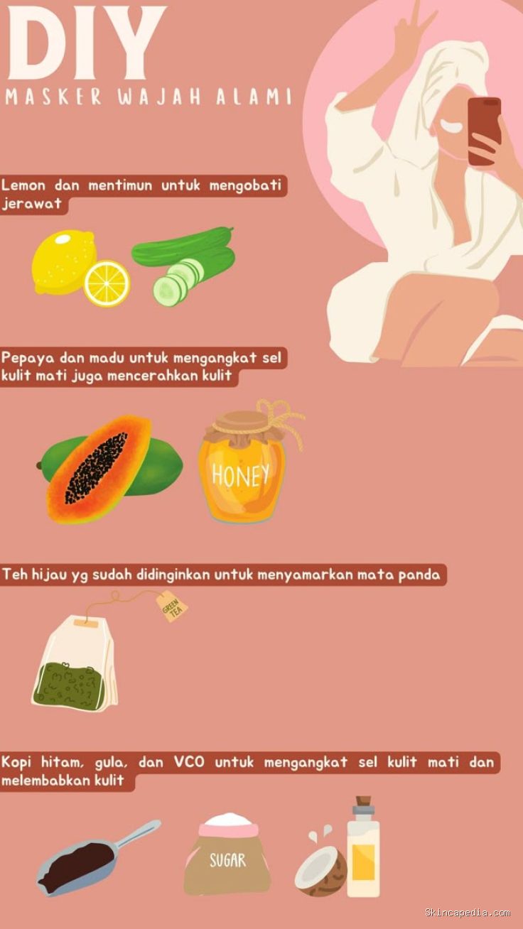 Photo by id.pinterest.com - Mengatasi Kulit Kemerahan dengan Pilihan Masker Bahan Alami